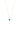 CHAIN PENDANT WITH ENAMEL AND COLORED STONE