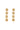 STATEMENT FEMININE WAVES DANGLING EARRINGS