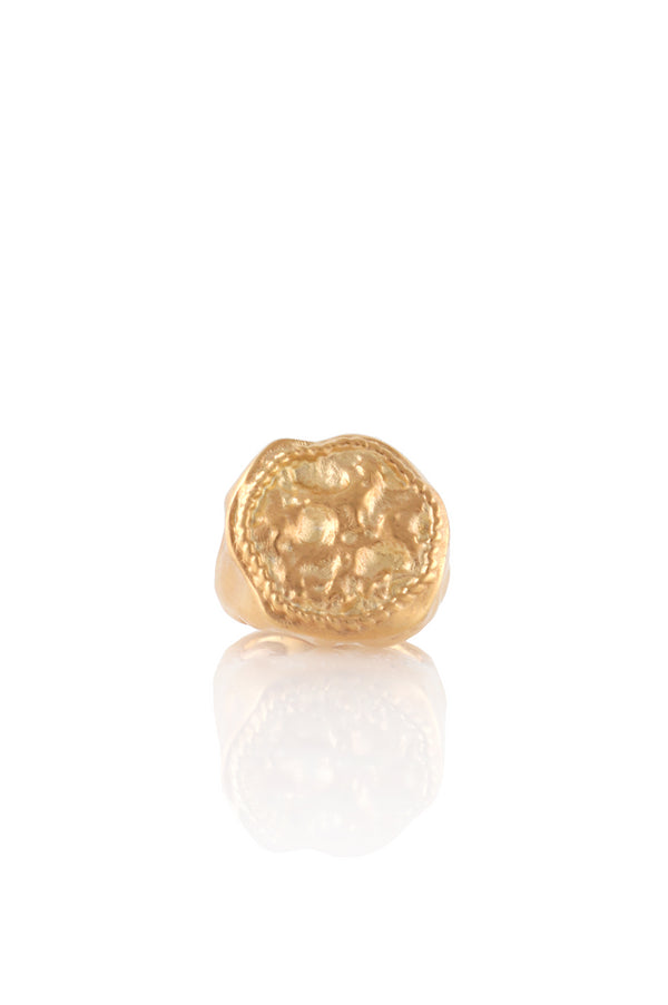 COIN SIGNET RING