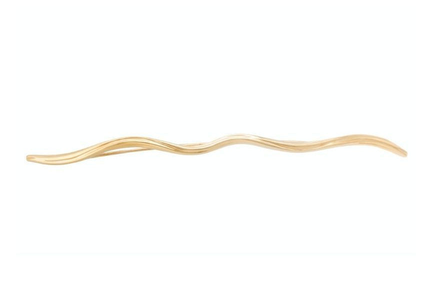 WAVE GOLD PLATED HAIR CLIP