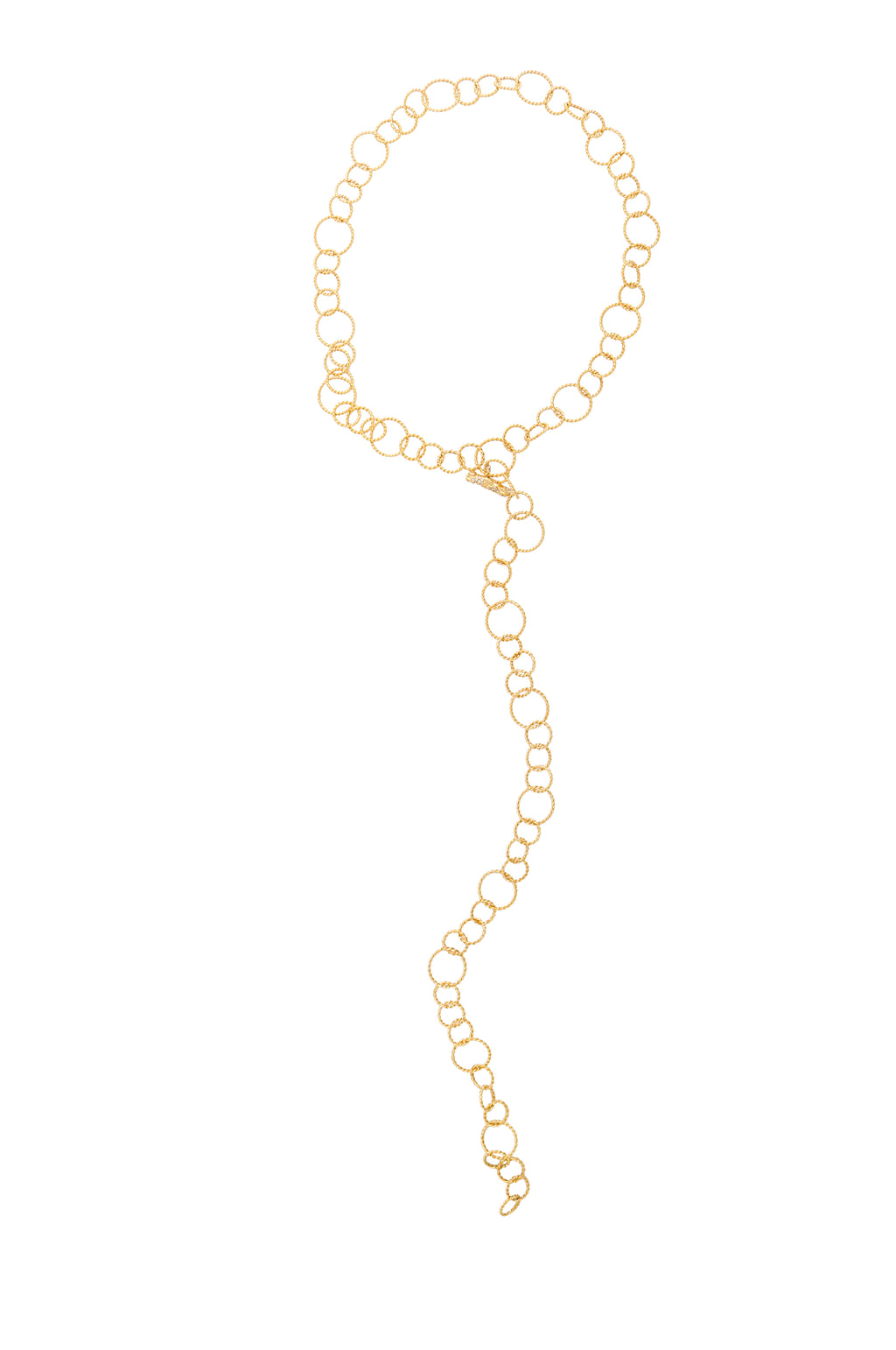 WAVE LINK CHAIN NECKLACE