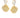 FEMININE WAVES HAMMERED EARRINGS WITH PEARL